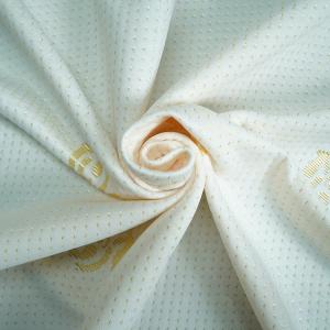 Quality RoHS Gold Pattern 43D Mattress Quilt Fabric Customized Designs wholesale