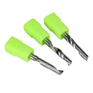 Quality 1Z Spiral Groove Cutting Bit Aluminium Cutting Cnc Milling Cutter wholesale