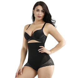 Plus Size TUMMY CONTROL LACE Women Butt Lifter Shapewear with Nonwoven Weaving Method
