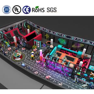 Quality Safe Entertaining Space Themed Kids Indoor Park Customized Design wholesale