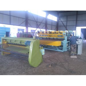 Quality Industrial Fence Panel Making Machine , Fully Automatic Wire Mesh Machine wholesale