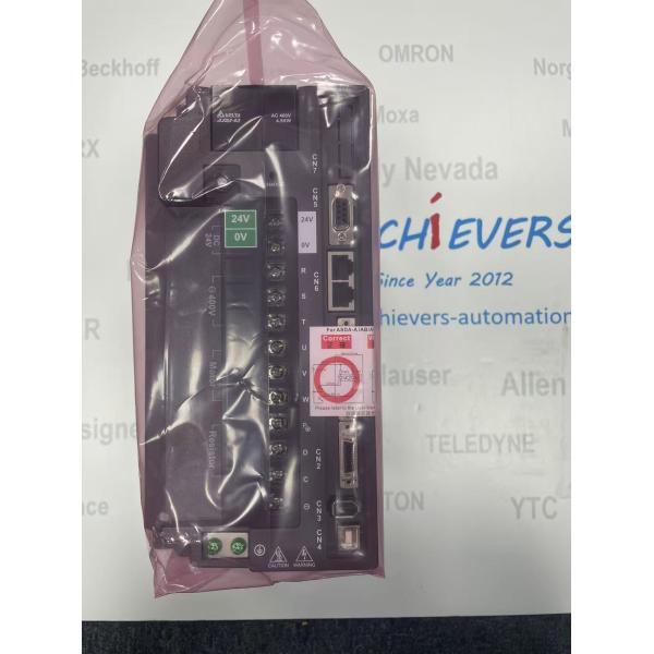 Delta ASDA-A2 advanced AC Servo Drive with an EtherCAT communication interface,