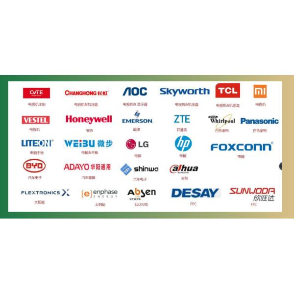 PCB Board Assembly Immersion gold SMT SMD 6 Layers motherboard PCBA
