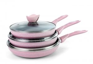 Quality Household Bottom 16cm Saucepan 5.0mm Stackable Cookware Sets wholesale