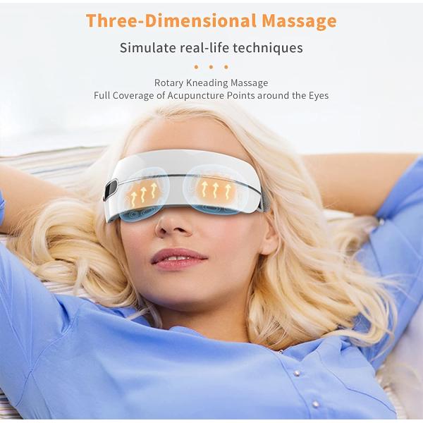 ROHS Intelligent Rechargeable Eye Massager For Migraines Fatigue Relief