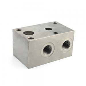 China ASTM Standard Customized CNC Machining Center for Hydraulic System Manifold Valve Block on sale