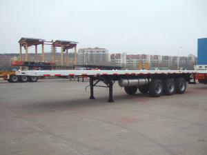 China Flat Bed Semi-Trailer-super single tyre-9403TJZPDT on sale