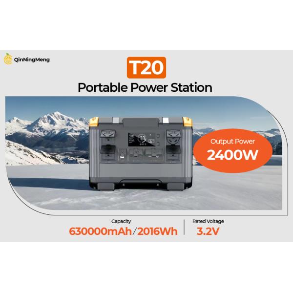 Large Capacity 2400W Portable Solar Power Station Golden Supplier MPPT Controller With EU/US/UK Plugs For Outdoor Use