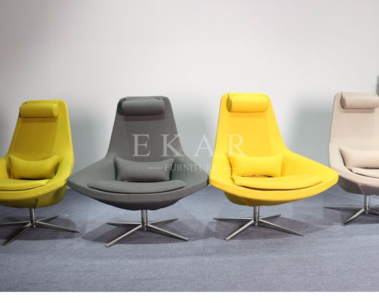 Italian Recliner Modern Designer Furniture Metropolitan Fabric Leisure Lounger Chair ZZ-ZKB009