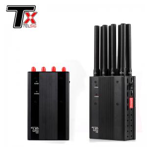 Quality Cell Phone Portable Cell Phone Signal Jammer Handheld 8 Antenna For GSM / 3G / 4G wholesale
