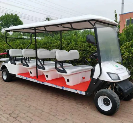 Quality 40mph Electric 10 Seater Golf Cart For Adults Scenic Sightseeing wholesale