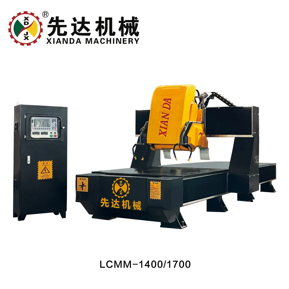 PLC/CNC Linear Profiling Machine for Marble Granite Bouble Blades