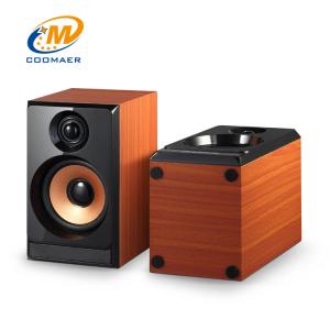 Quality OEM Perfect Sound Wood Mini USB 2.0 CH Gaming PC Speaker with Woofer wholesale