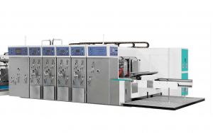 China Flexo Corrugated Box Printing Machine Multi Color 300 Sheets/Min on sale