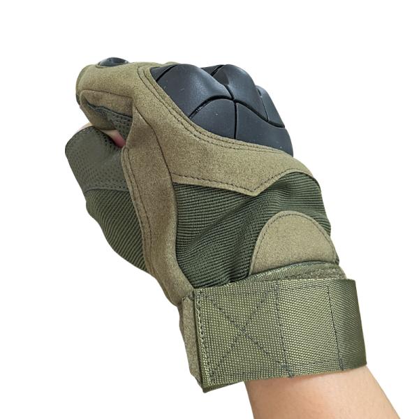 Green Applicable Scene Anti-Slip Lightweight Gloves for Outdoor Activities