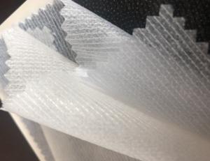 China Interlinings Linings Thermobond Nonwoven Stitch Dot Interlining for Garment Lining on sale