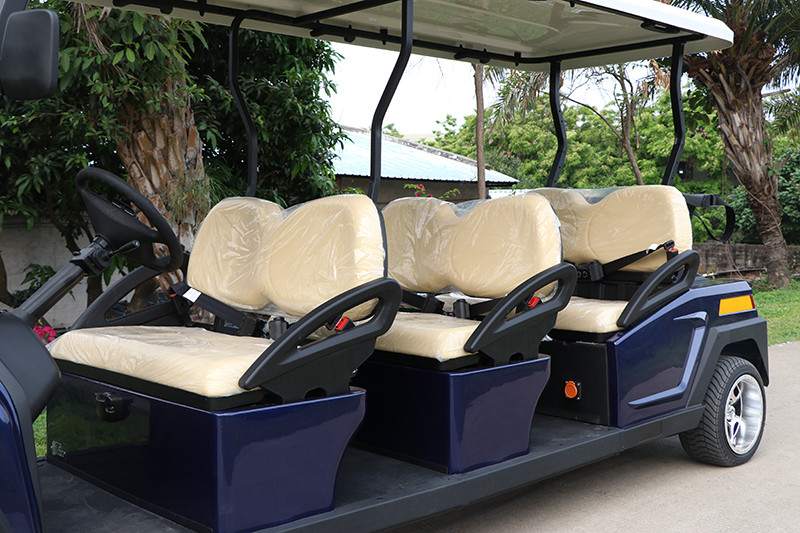 Best Electric Sightseeing Shuttle Bus 6 Passenger With CE Approved