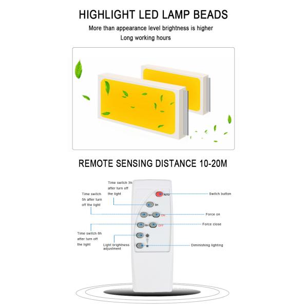 Outdoor IP67 Waterproof Remote Control Solar Flood Lights 80W Outdside Security