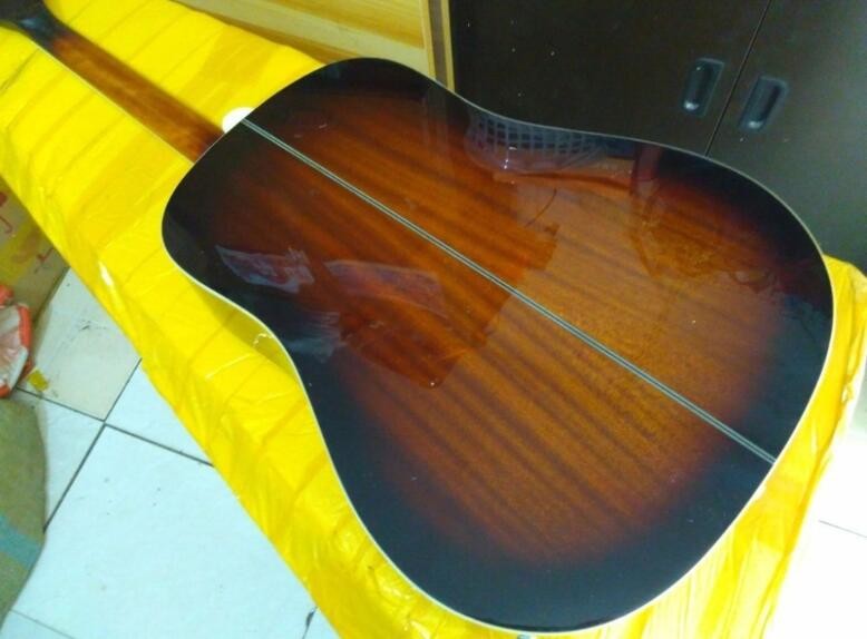 3 tones Chibson G160E Acoustic guitar sunburst John Lennon G160 electric acoustic guitar