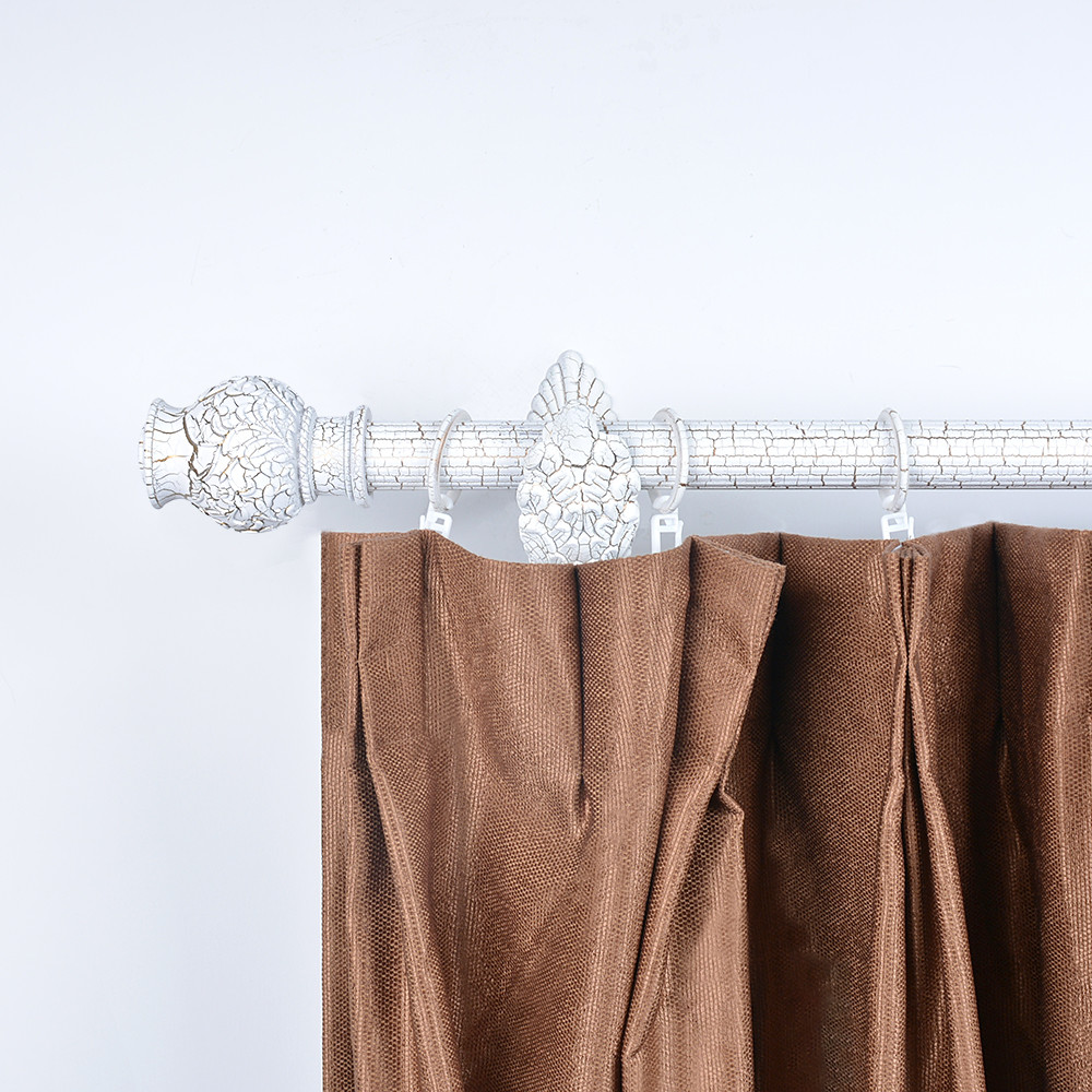 Resin Vase Classical Pipe Curtain Rods Finials For Living Room Decoration