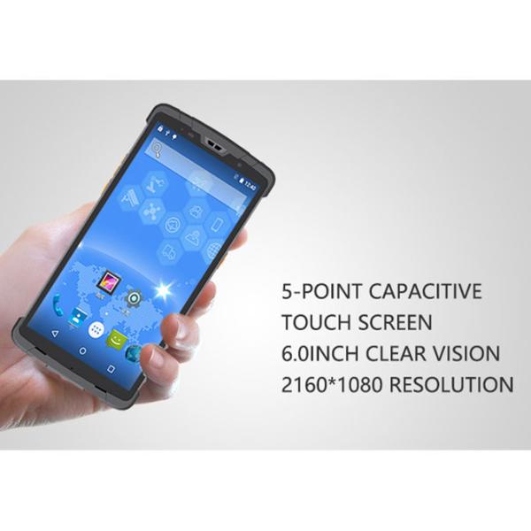 Rugged Mobile Barcode Scanner Android , Barcode Hand Scanner PDA RFID Reader