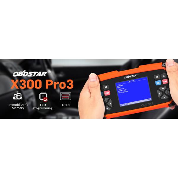 Immobiliser Odometer Adjustment Car Key Programmer OBDSTAR X300 PRO3 X-300 Key Master