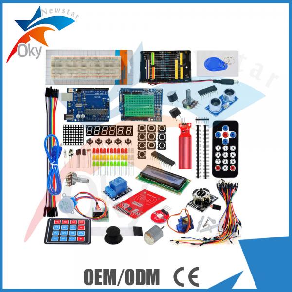 Cheap UNO R3 Development Board Kit Containing Solderless Breadboard LCD1602 RFID Module for sale