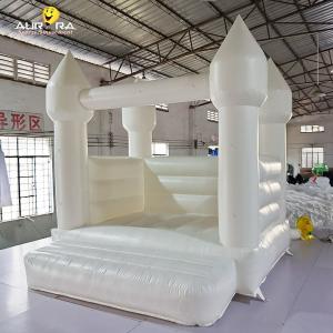 Quality Commercial Inflatable Bouncy Castle PVC Inflatable White Bounce House wholesale