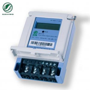 Quality Single 3 Phase Digital Prepaid Electronic Energy Meter Lcd Display With GPRS wholesale