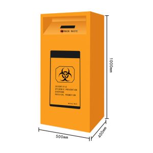 Quality Key Lock H950mm W450mm Face Mask Recycle cabinet wholesale