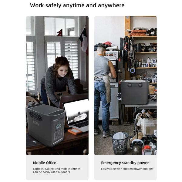 OEM ODM LiFePO4 lithium battery 2026Wh Fast Charging Flexible Portable power station Electric Car Charger for EV