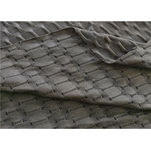 China Anticrease Plain Style 150D Polyester Spandex Fabric For Yoga on sale