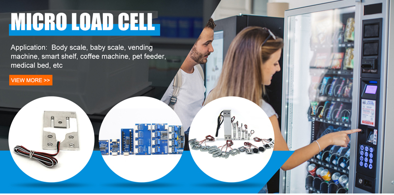 Hot selling SC133 Load Cell 5kg 10kg 20kg 40kg 50kg for coffee and beer vending machine smart shelf