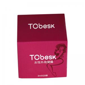 China OEM/ODM  Body Safe Lubricants Portable Boxed Female Personal Lubricants on sale