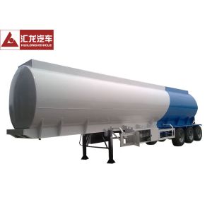 Buy cheap 11900x2500x3800 Tanker Truck Trailer , Diesel Fuel Tank Trailer Anti - Wave from wholesalers