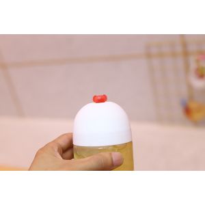 Leakproof Plastic Milk Tea Bottles With Screw On Lid