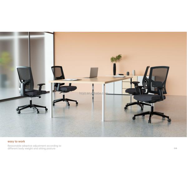 Ergonomic Mesh Office Chair with Adjustable Backrest and BIFMA Standard Certification