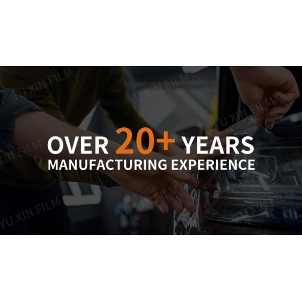 7.5 mil Hydrophobic TPU Paint Protection Film Clear Non-Yellowing PPF Paint Protection Film