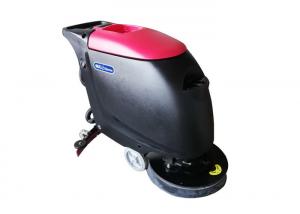 Quality Compact Walk Behind Auto Scrubber / Battery Operated Bathroom Tile Scrubber wholesale
