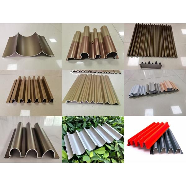 Corrugated Decorative Aluminium Ceiling Panel For Exhibition Showroom