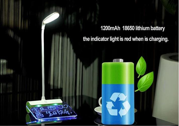 Wholesale Adjustable USB Mini Rechargeable Message Board Table Lamp