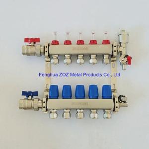 China Hydronic Radiant Heat Manifold Supples, Hydronic PEX Tubing Radiant  Floor Heating Manifold on sale