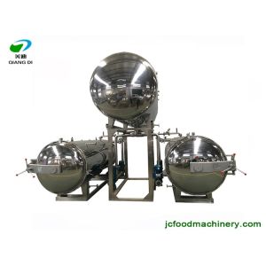 industrial semi-automatic electric autoclave sterilizer machine for bottles