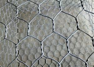 Quality Anti Corrosion Steel Wire Mesh For Gabion Basket Stone Cage Retaining Wall 80 X 100 wholesale