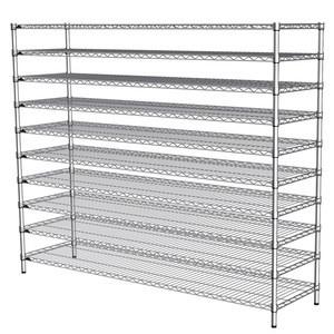 Quality 10 Layer Stainless Steel Shelves Organizer Wire Food Processing Environment wholesale