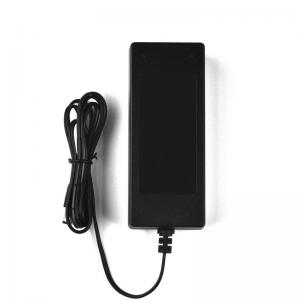 Quality Laptop AC DC Power Adapter 24W Desktop Type 2 Pin Black Color For CCTV Camera wholesale