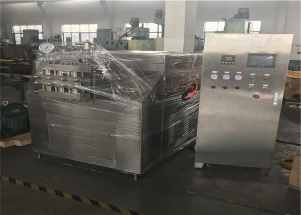 Cheap 15000L Four Piston High Pressure Homogenizer For Dairy Factory CE Certificate for sale