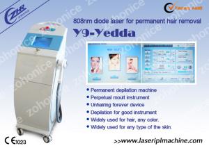 China 808 Diode Laser Hair Removal Machine For Cheek Hair / Lip Removal on sale