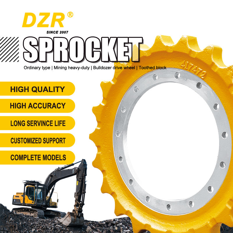 Segment Group Dozers For Dresser TD40 Excavator Sprocket Segment Undercarriage Spare Parts591-07-3501