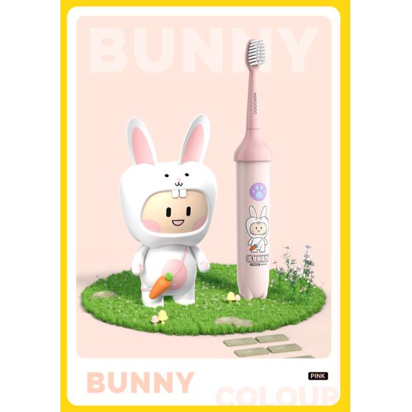 Sonic Electric Toothbrush Cartoon Smart Children Toothbrushes For 3-15 Year Old Kids